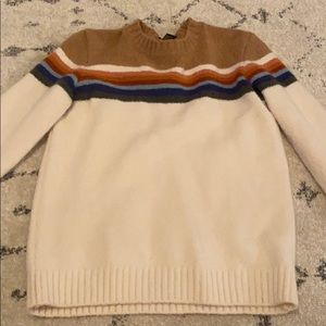 Color block sweater